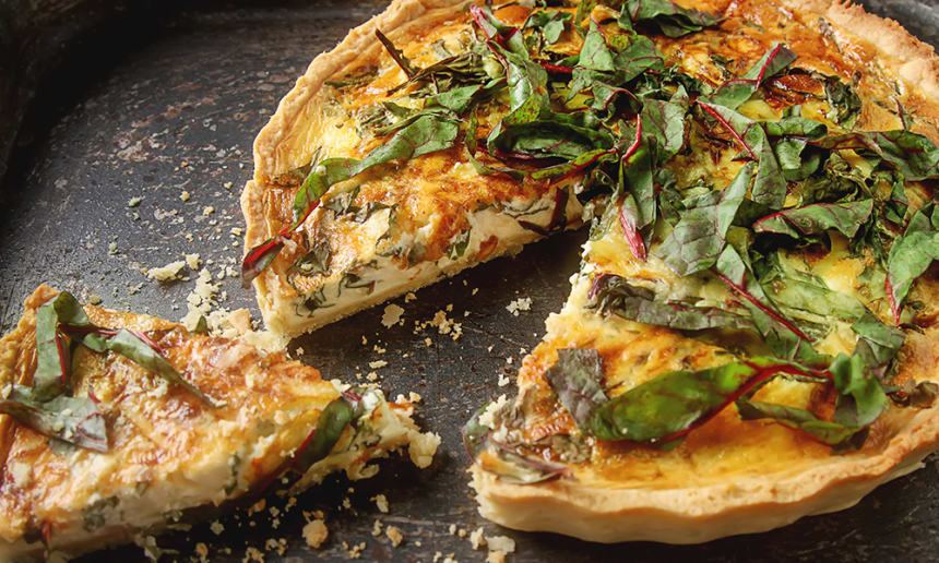 Quiche Lorraine, prantsuse singipirukas, suupisted