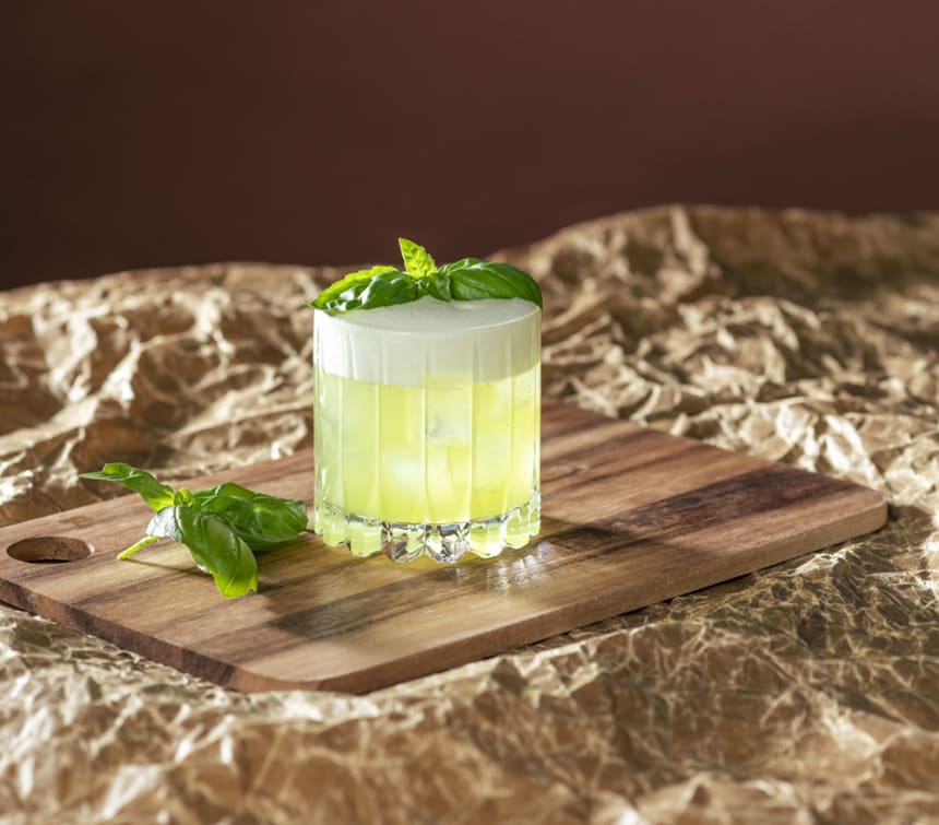 Basil Smash alkoholivaba džinnikokteil