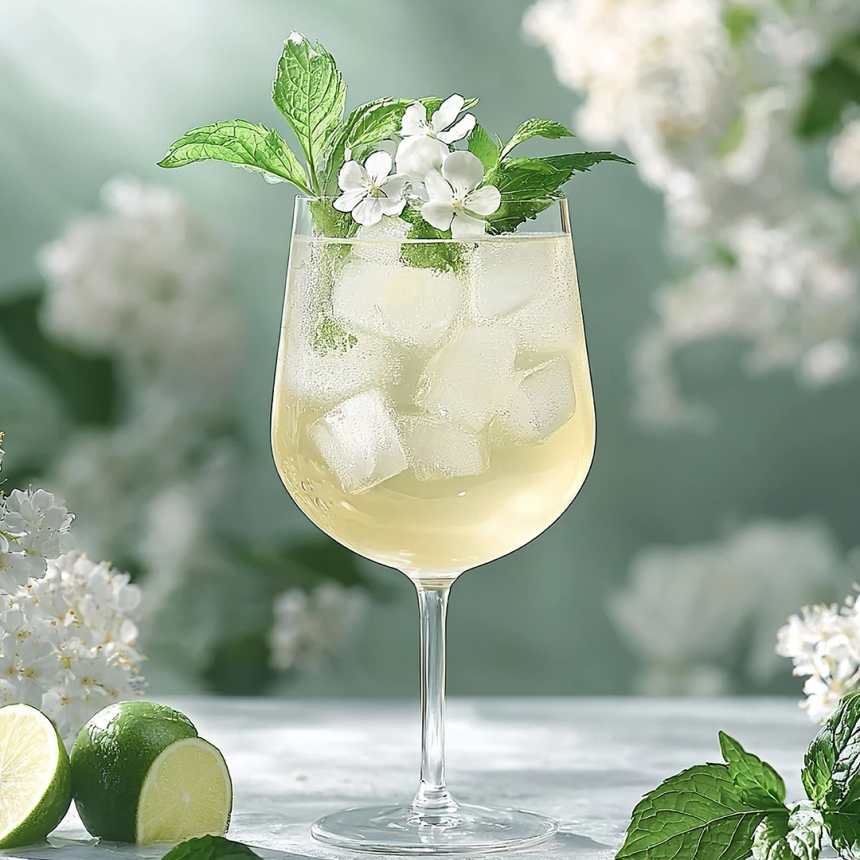 Alkoholivaba Hugo vahuveinikokteil