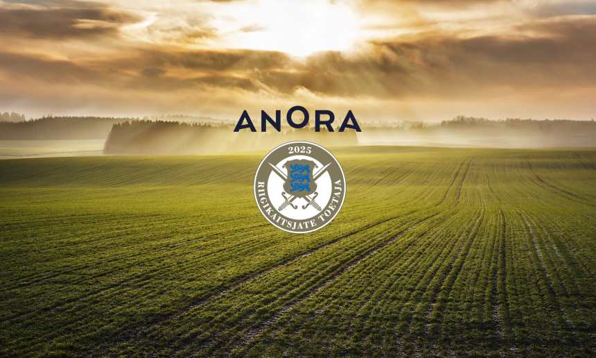 Anora Estonia pälvis Riigikaitse toetaja 2025 hõbetaseme