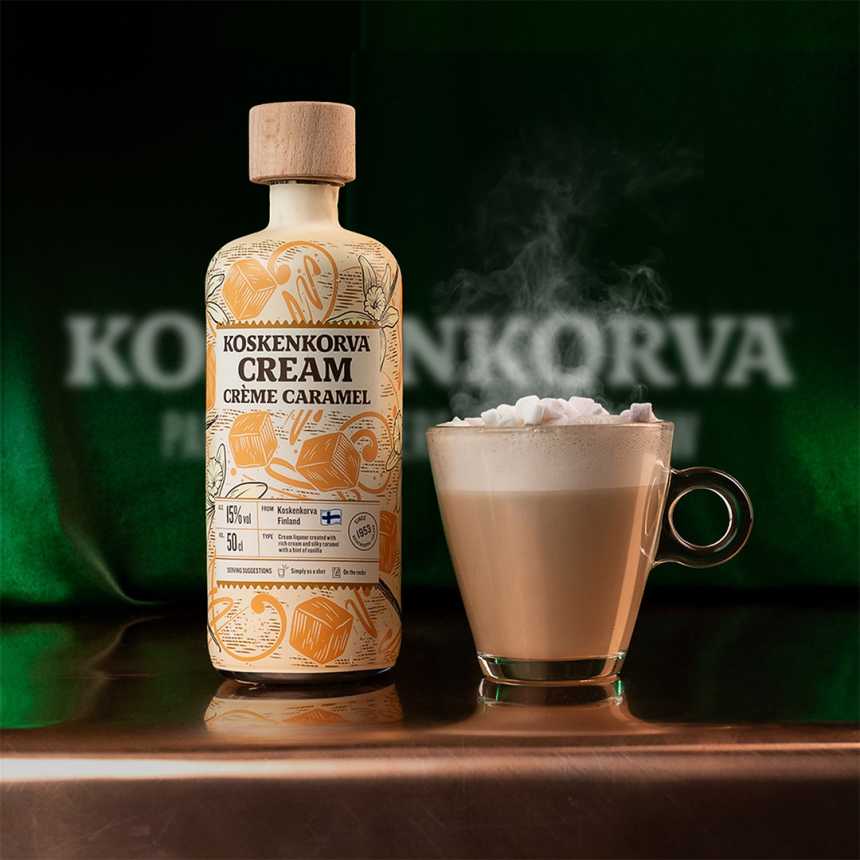 Caffe Con Creme kuum kokteil