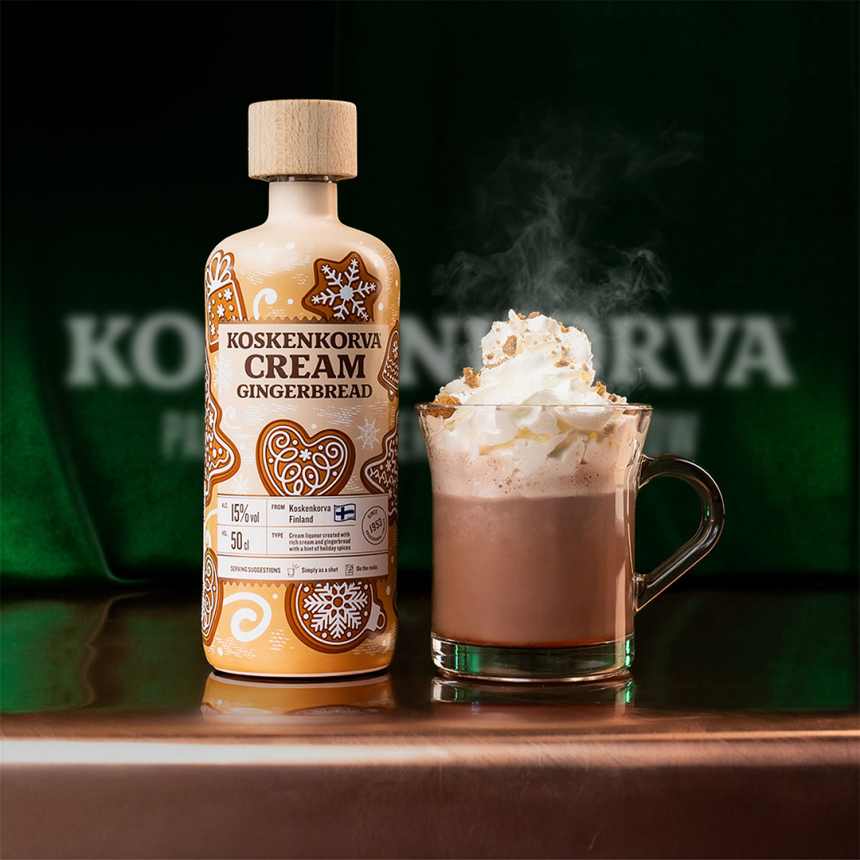 Piparkoogine kuum kakaojook