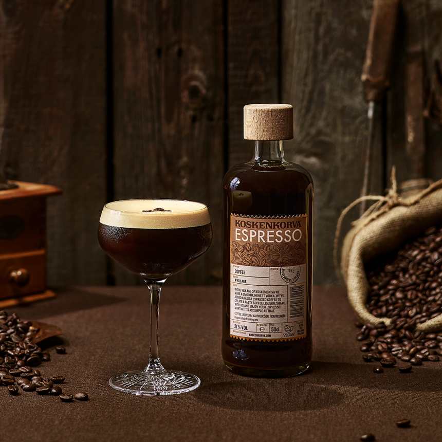 Koskenkorva Espresso kohvikokteil