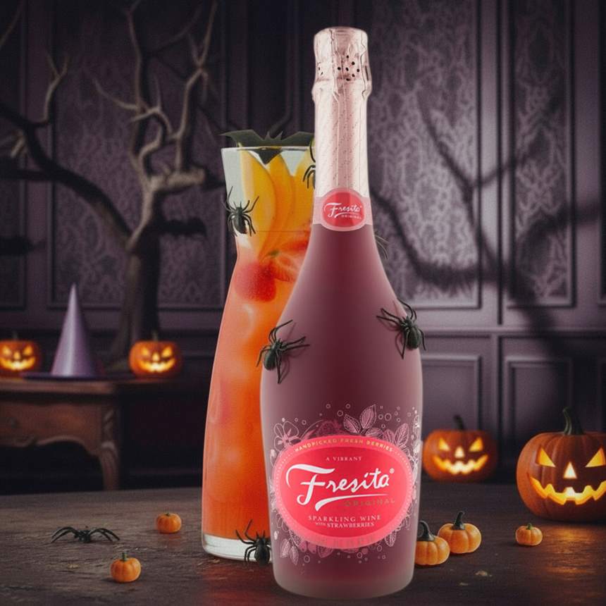 Manfred Halloween kokteil fresita mangomahl bool kannujook