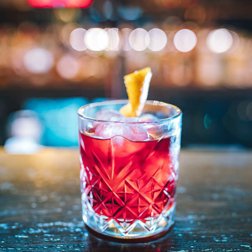 Särtsakas jõhvikas alkoholivaba kokteil