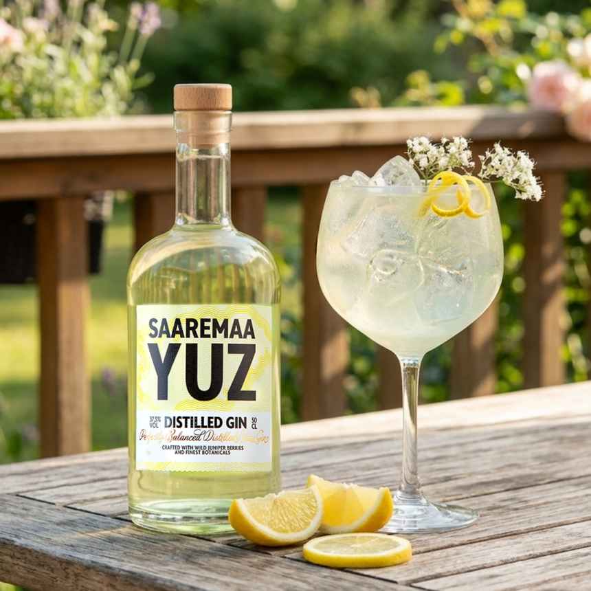Saaremaa YUZ Gin & Tonic džinnikokteili retsept