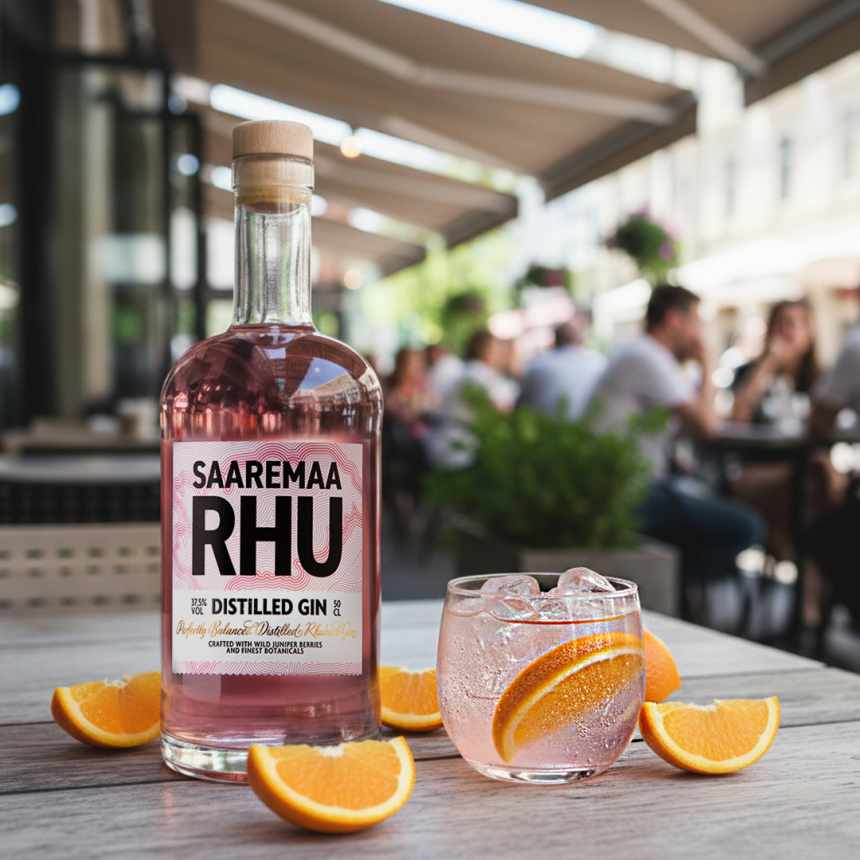 Saaremaa Vurts-Spritz džinnikokteil