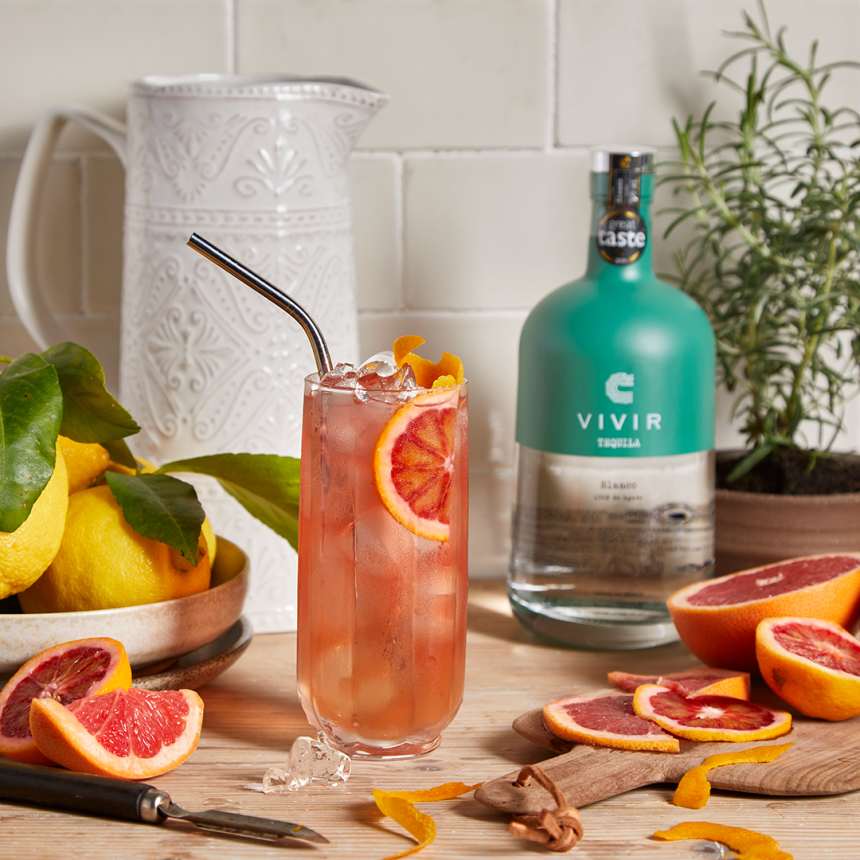 Vivir Paloma tekiilakokteil