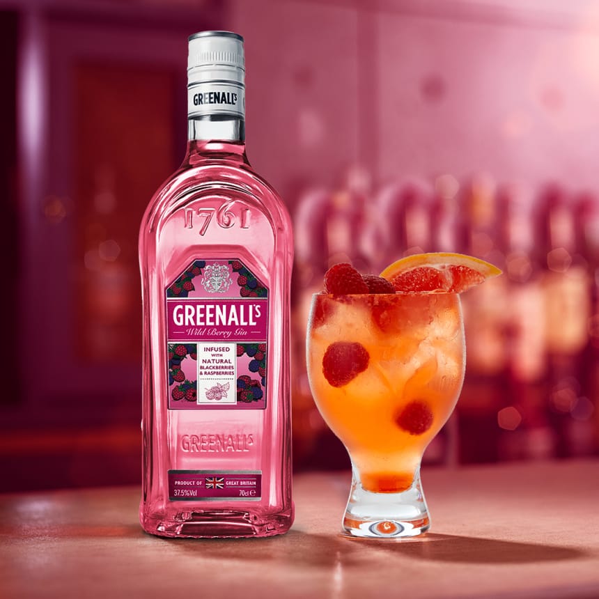 Metsamarja spritz suhkruvaba džinniga