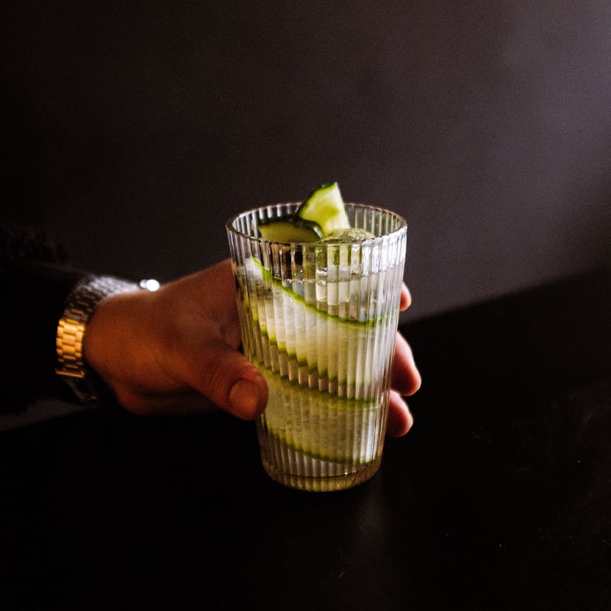 LINIE Ginger Aquavit Cocktail