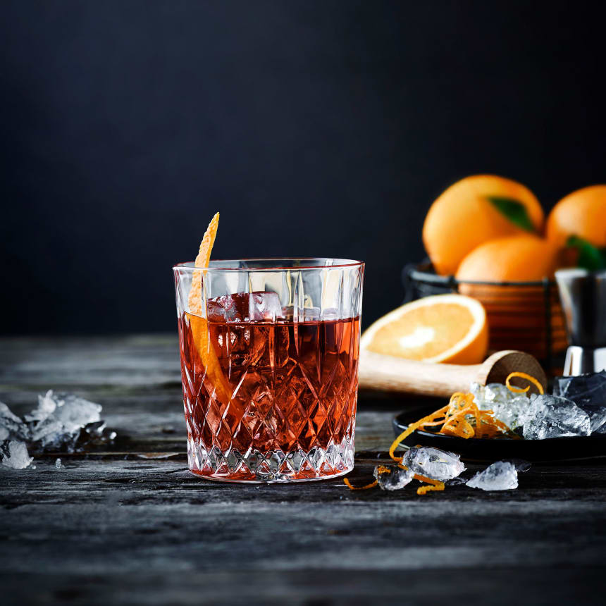 LINIE Aquavit Negroni Cocktail