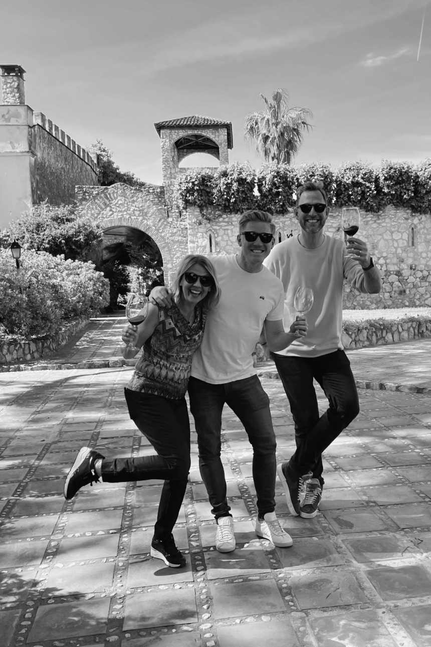 Bibendum 2026 – The Bibendum team visiting a wine producer