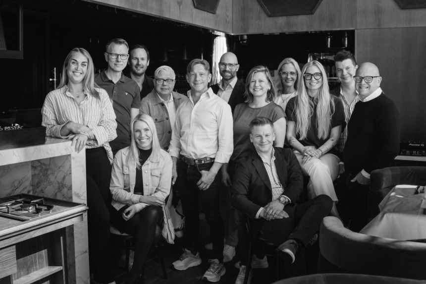 Bibendum 2026 – Vingruppen team together at a restaurant
