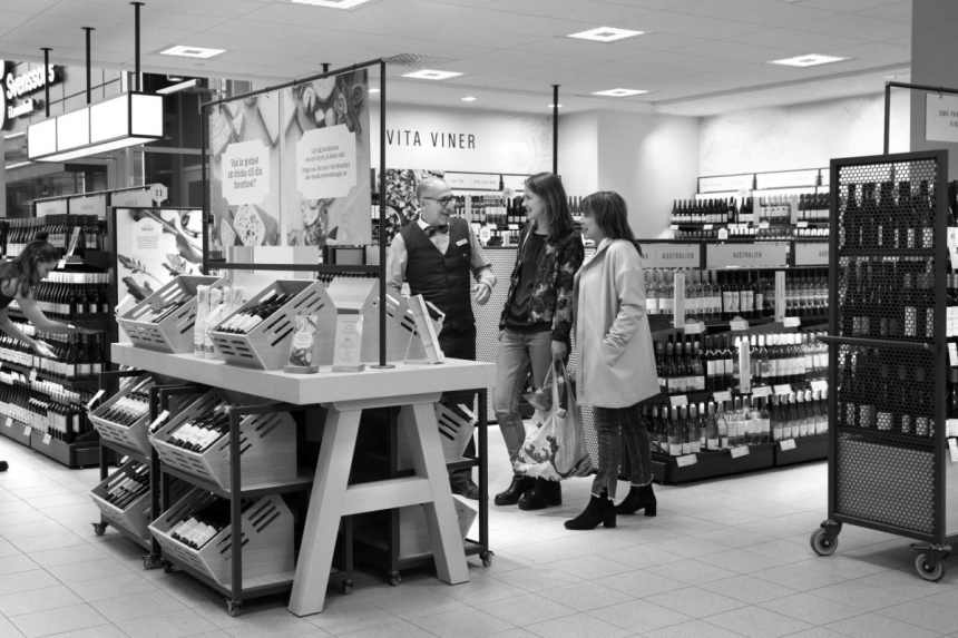 Bibendum 2026 – Systembolaget store, wine aisle