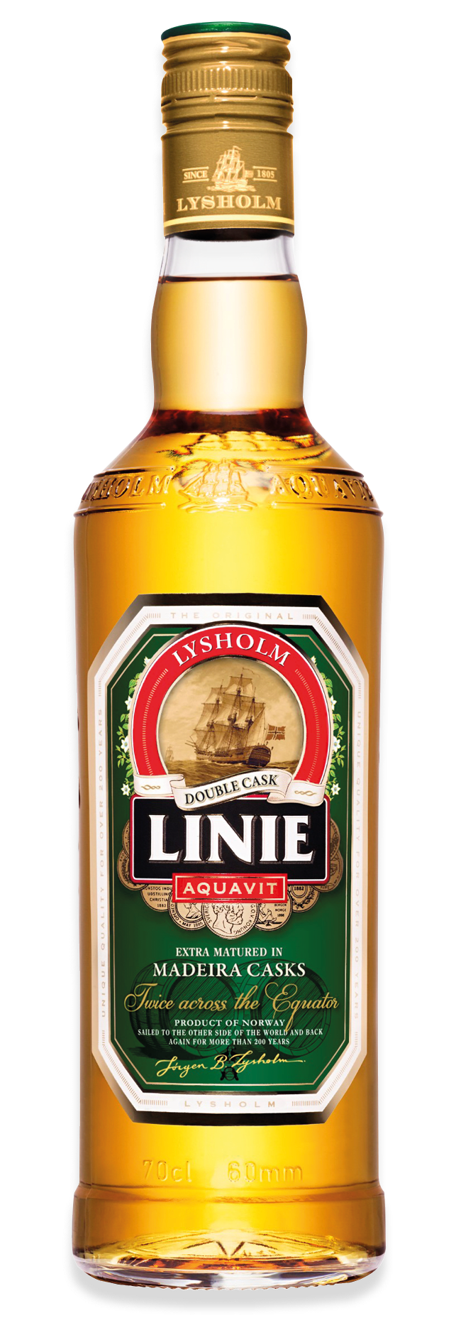 Packshot of LINIE Double Cask Madeira
