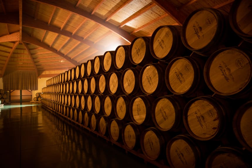 Bodegas Campillo - Barrels