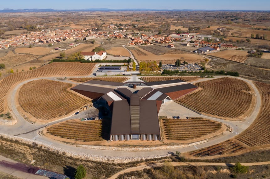 Bodegas Portia - Location