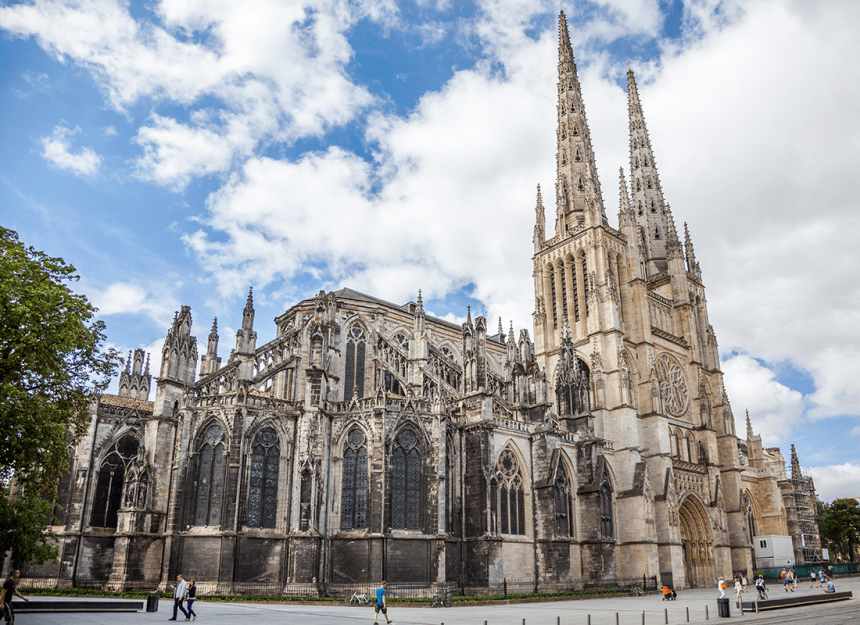 Katedralen Saint-André de Bordeaux