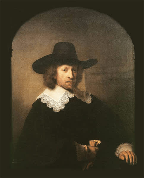 Nicolaes van Bambeeck målad av Rembrandt
