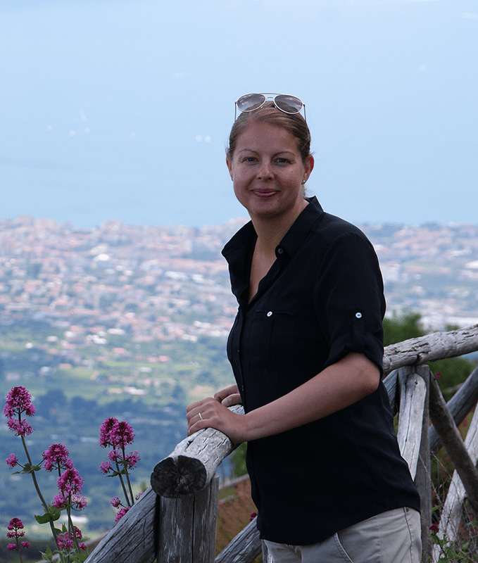 Susanna Björninger bakom Smaker från italienska södern