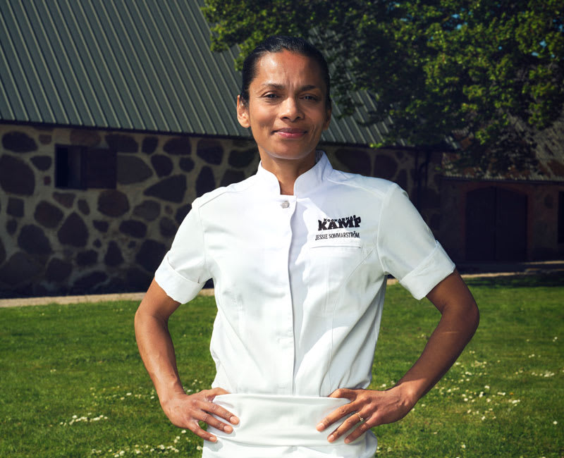 Jessie Sommarström, en av deltagarna i Kockarnas Kamp 2024.