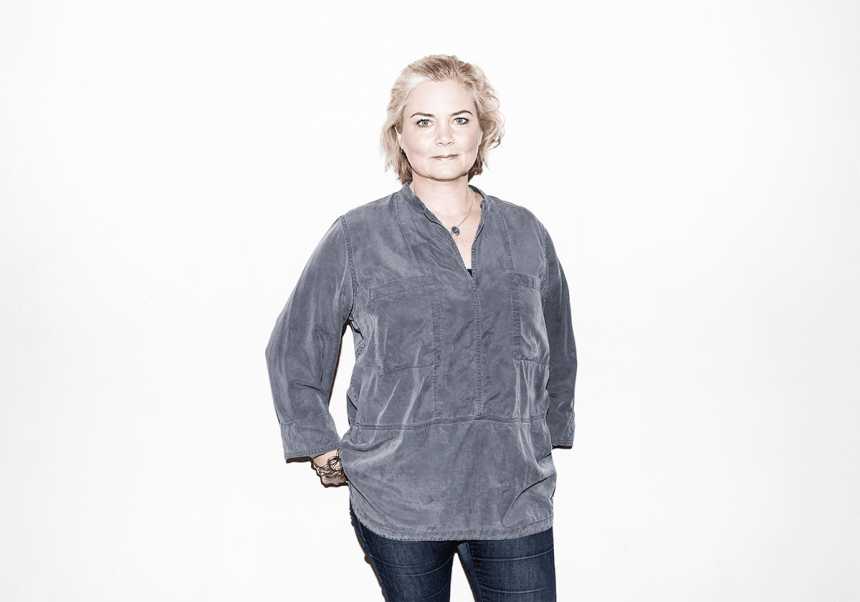 Malin Söderström som driver The Fishery