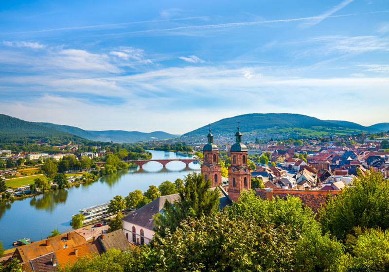 Miltenberg, Tyskland.