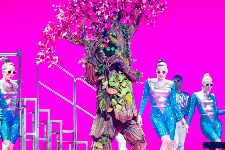 Tareq Taylor i Masked Singer. Tareq Taylor i Masked Singer.