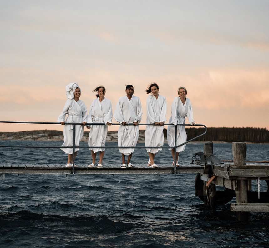 Badare på TanumStrand