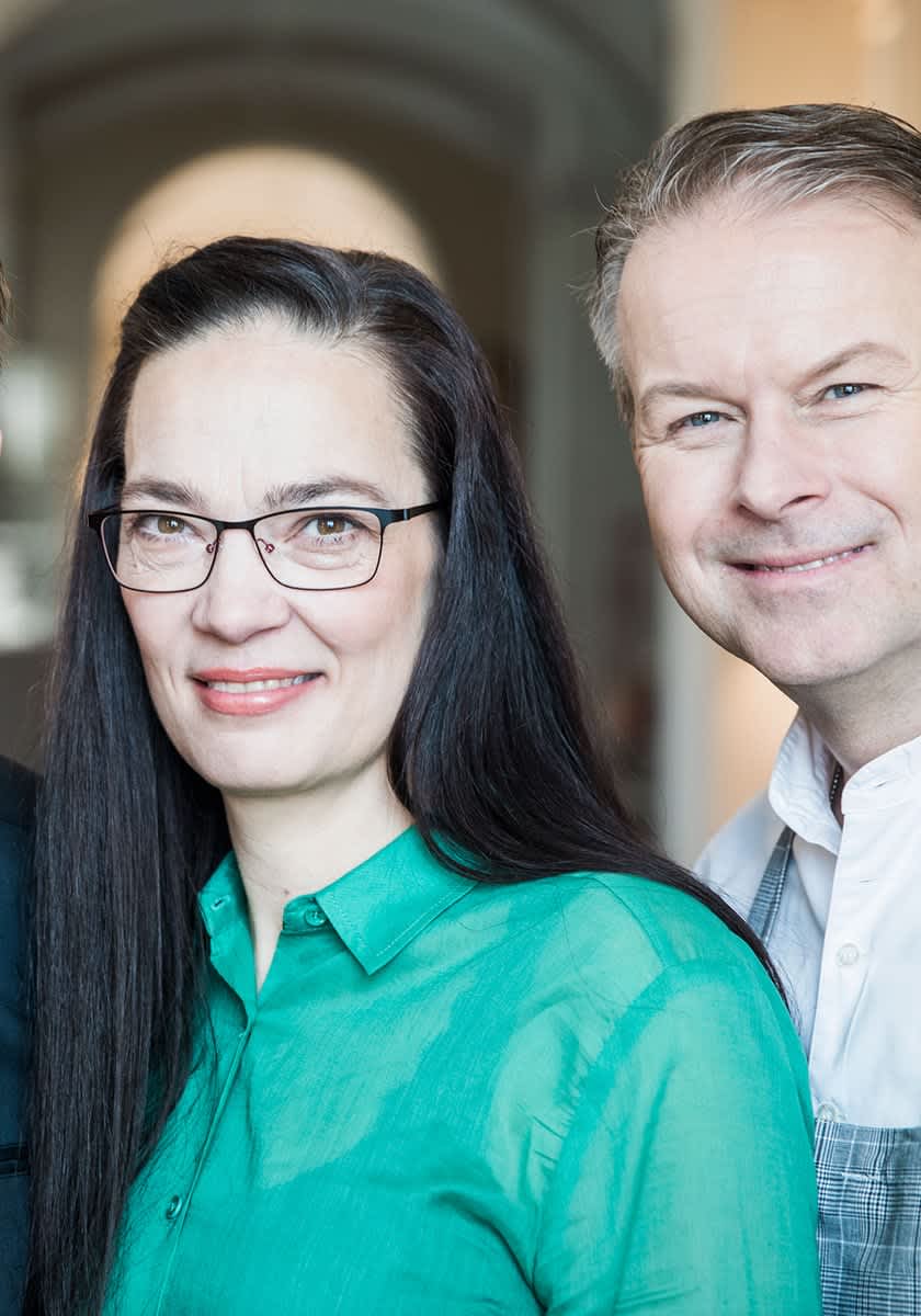Bodil Stigsdotter och Fredrik Eriksson