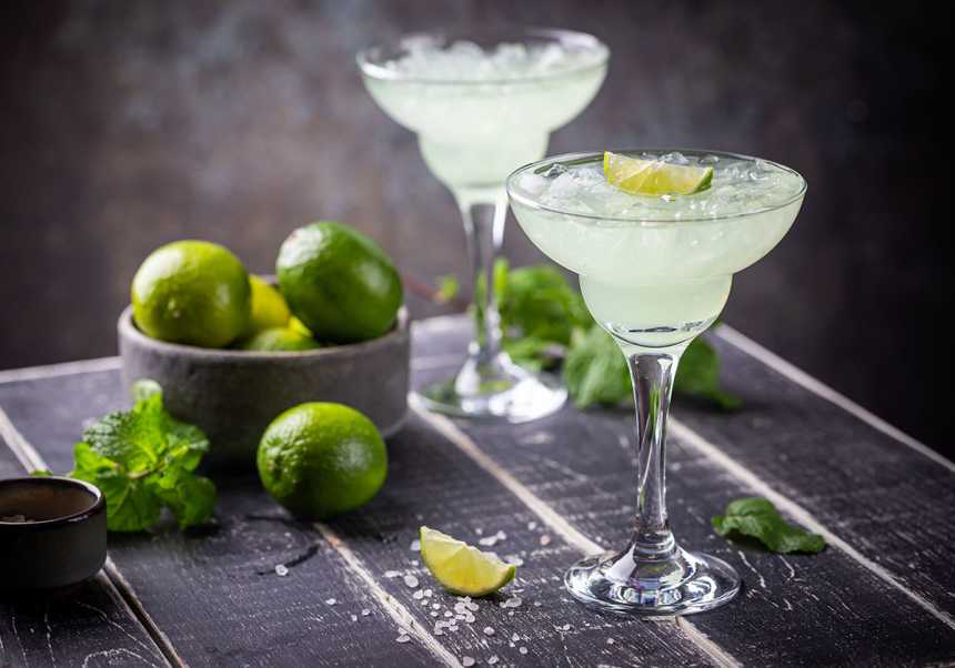 Cocktail med is
