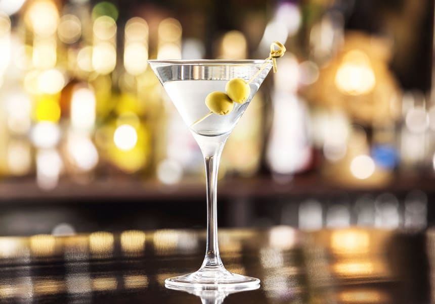 Dry martini