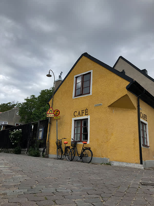 Café Gula huset - sommarcafé