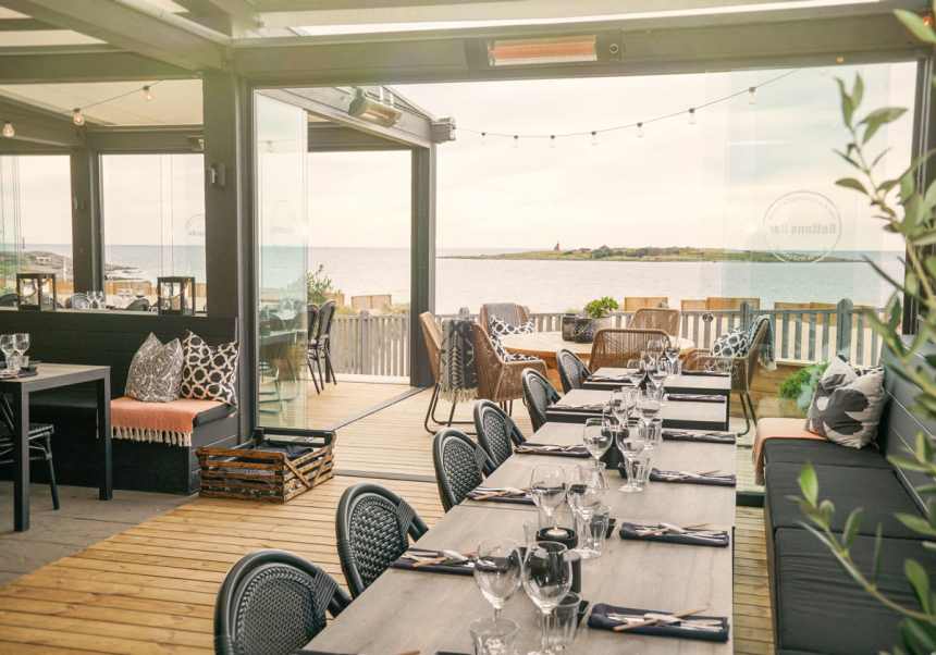 Hotell Tylösands restaurang med havsutsikt