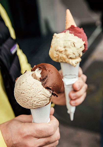 Italiensk glass från Gelato Scarfò