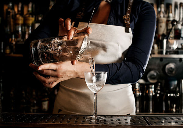 Kvinnlig bartender