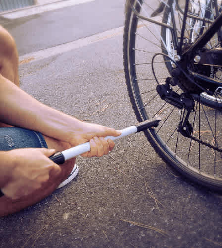 Vårtecken - Ta ut cykeln