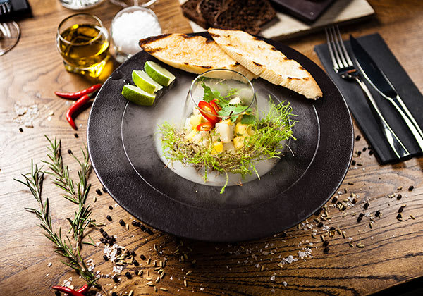 Scallop ceviche