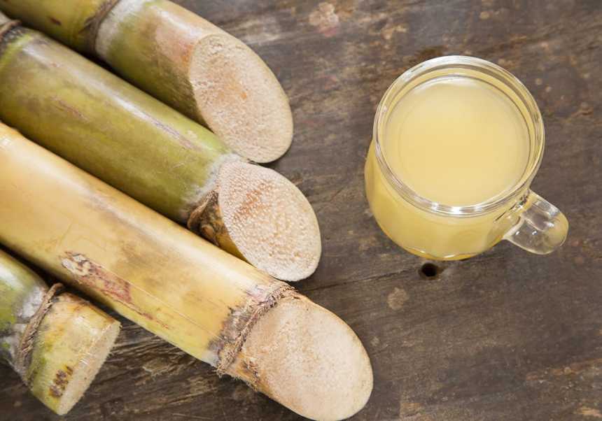 Sockerrör och juice