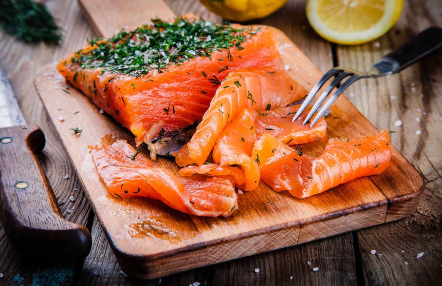 Gravad lax