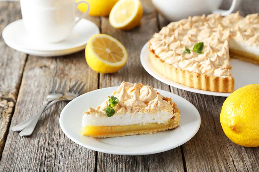 Citronmarräng-paj till snaps