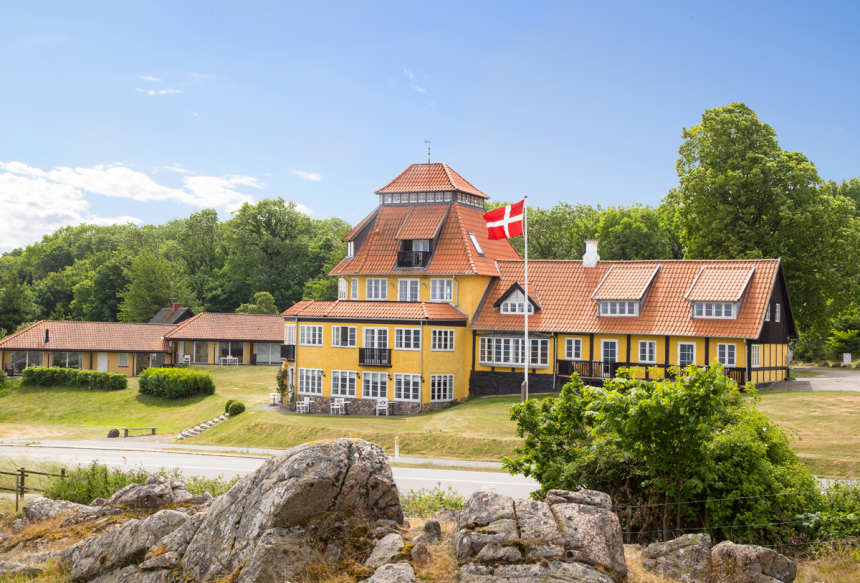 Stammers Halle Badehotel på Bornholm