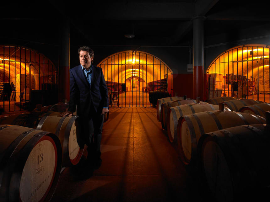 Penfolds Chief Winemaker Peter Gago Magill Estate Cellar