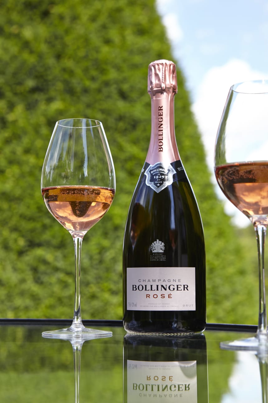 bollinger rose samppanja