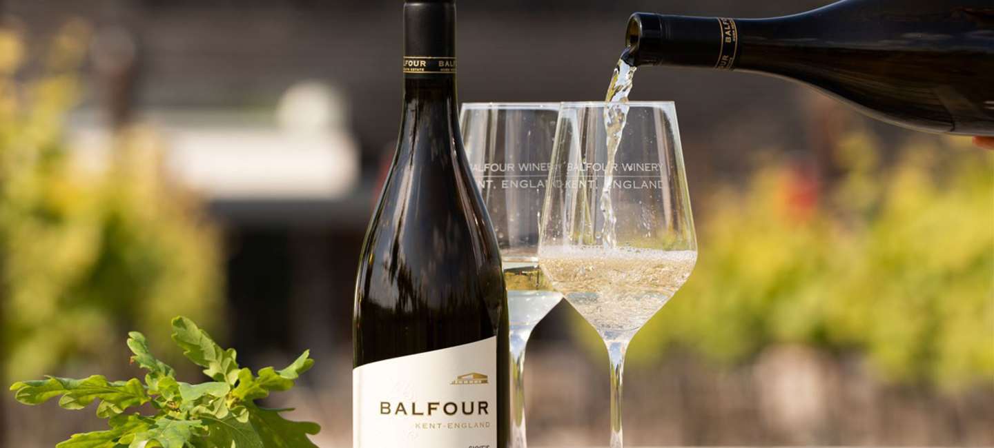 Engelskt vin från Balfour, Skye's Chardonnay.