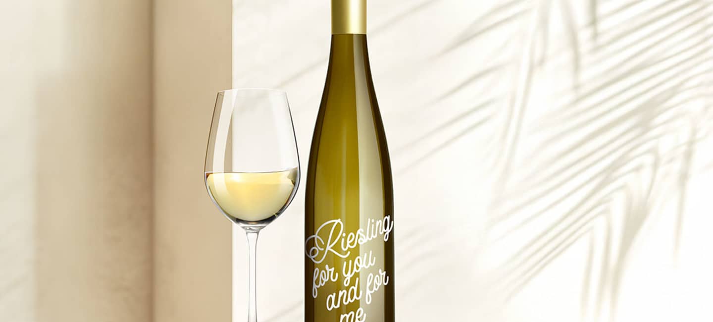 Riesling for you and for me.