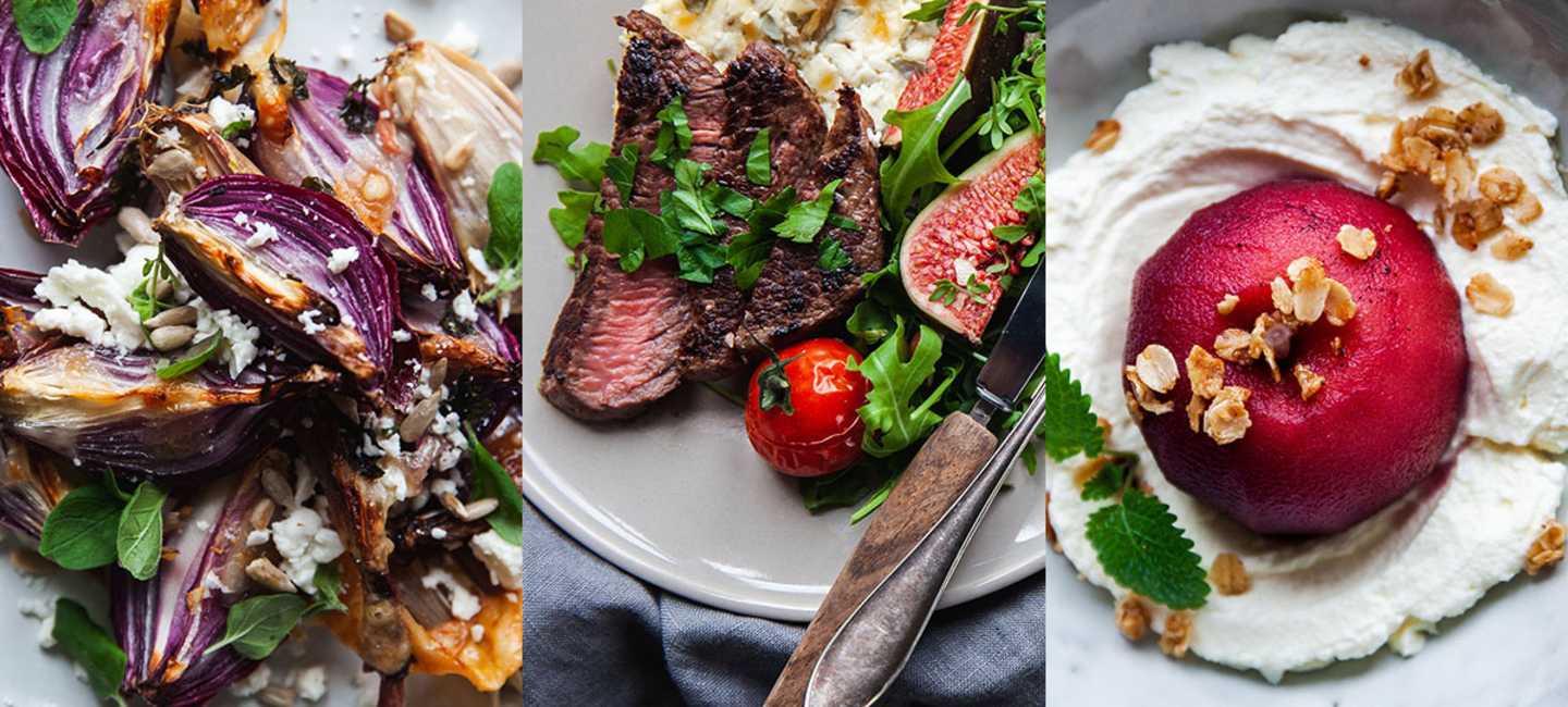 Trerättersmiddag komponerad av Linnéa Seidel
