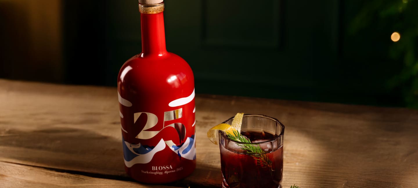 Blossa 25 Glögg Negroni.