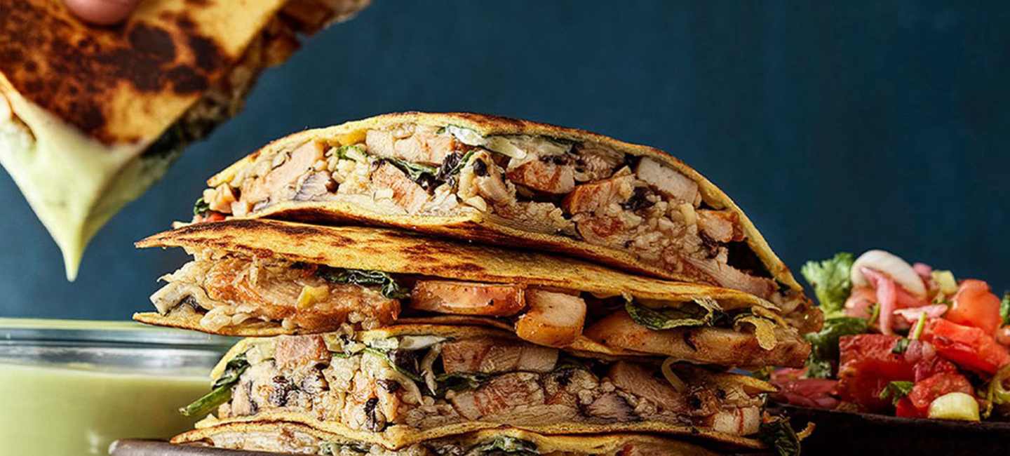 Quesadillas med kyckling "Mexican" från Kronfågel