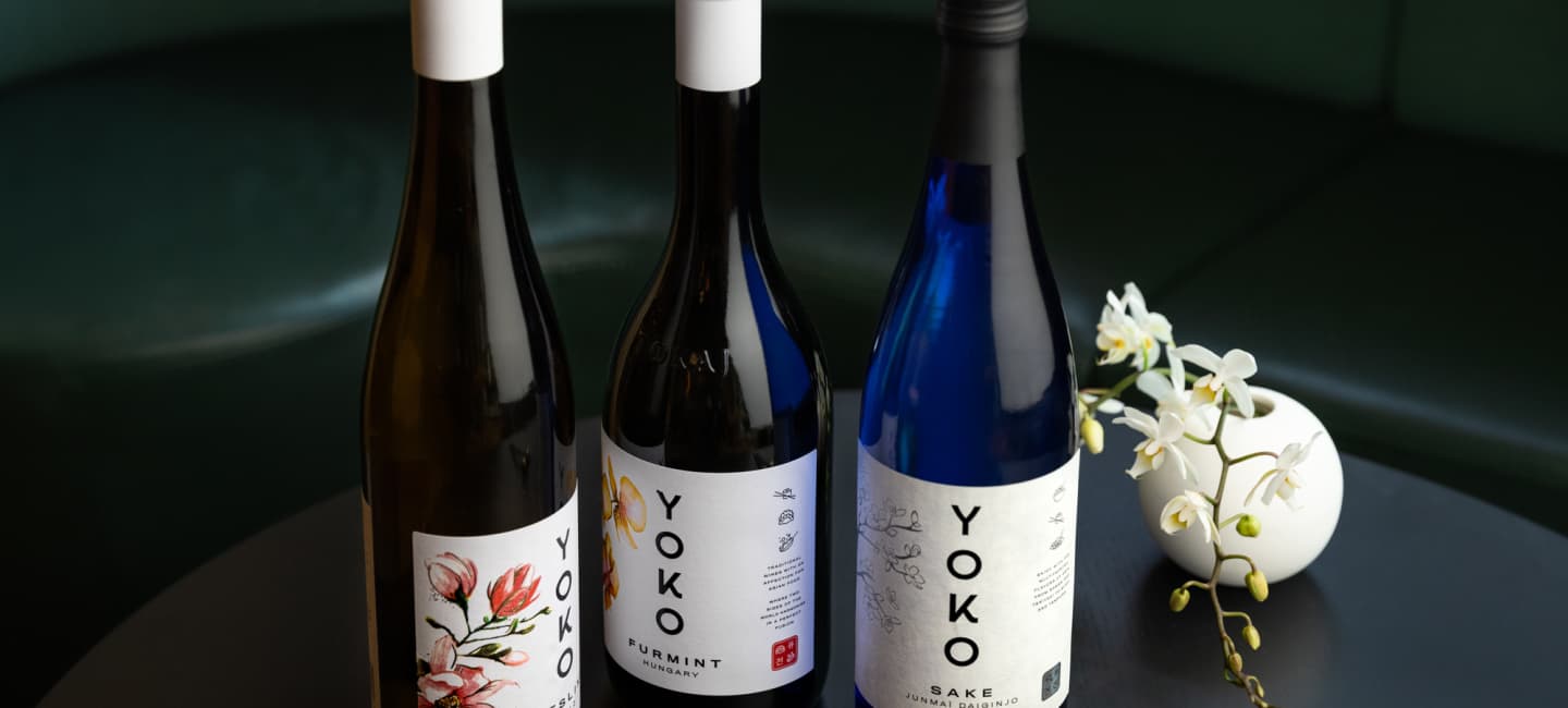 YOKO Riesling, Furmint och Sake